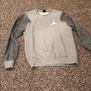 Air Jordan Cement Crew Neck, size: Large